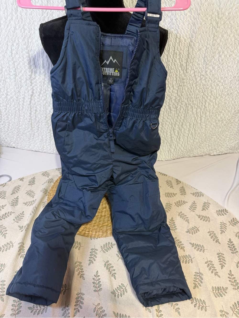 Children's Navy Snow Overalls by Outdoor Outfitters